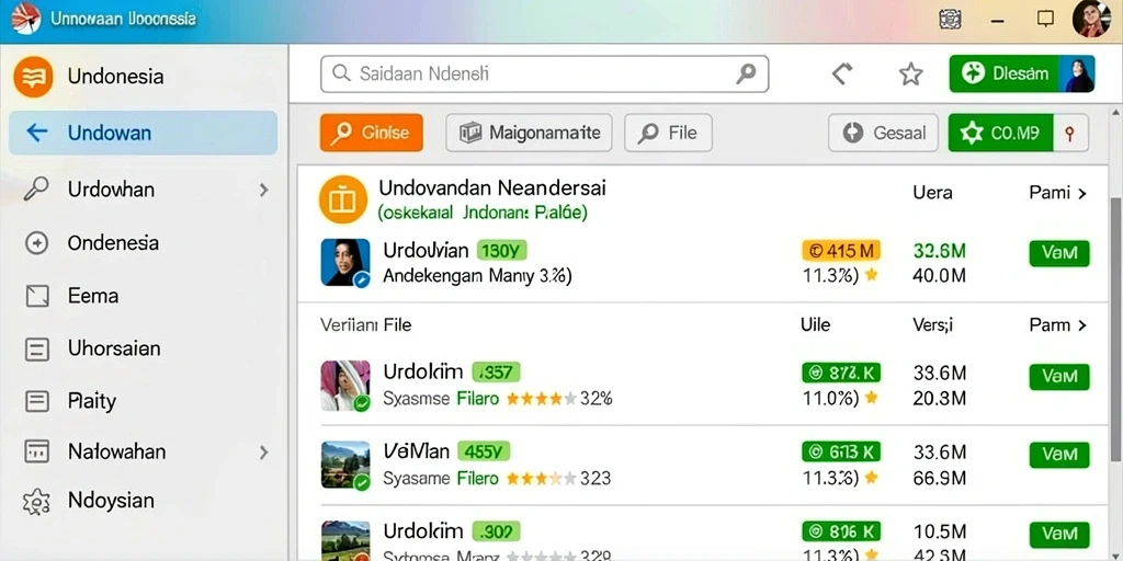 Tampilan antarmuka pengguna yang menarik dan intuitif.