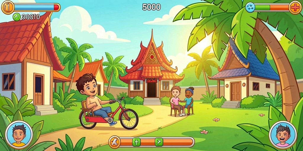 Tampilan antarmuka yang modern dan menarik.