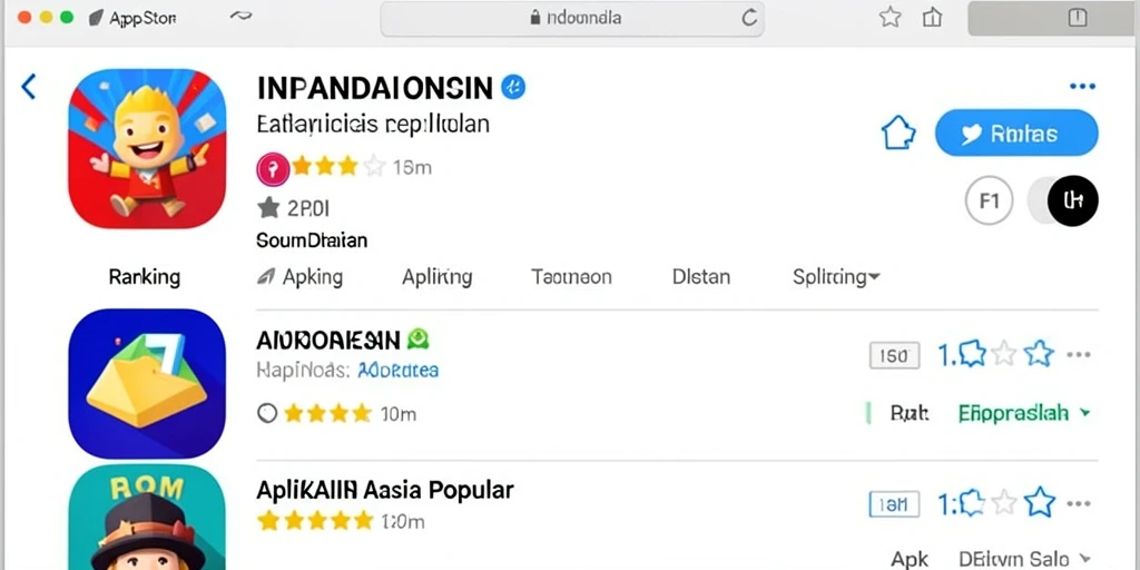 Tampilan awal yang menarik dan mudah dinavigasi.