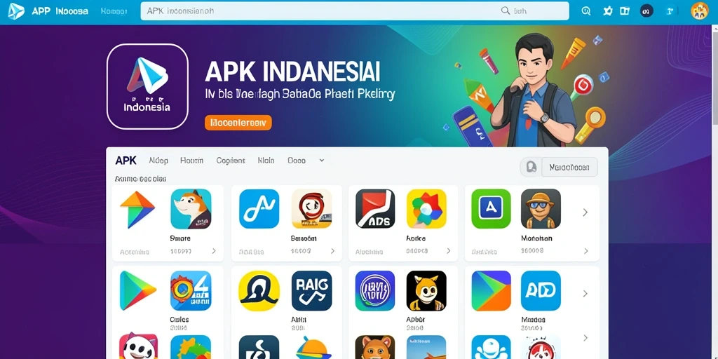 Tampilan awal yang menarik dan intuitif.