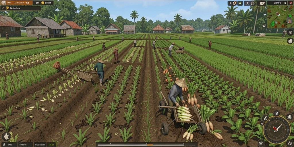 Tangkapan layar MNDUIT menampilkan grafis yang menawan dan gameplay yang seru.
