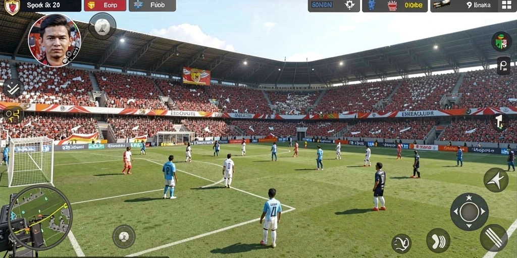 Tampilan awal game dengan grafis yang menarik.