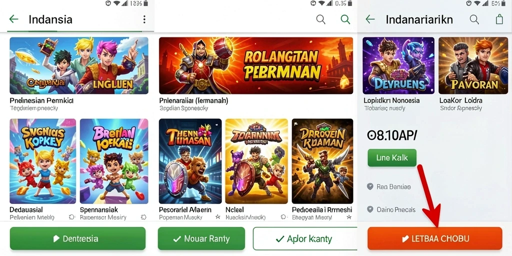 Tampilan grafis yang memukau dan detail karakter yang tajam.