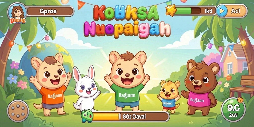 Tampilan awal yang menarik dan mudah dinavigasi.