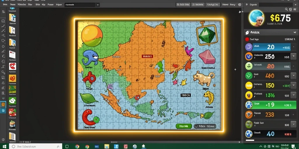 Tampilan menawan dengan grafis yang tajam.