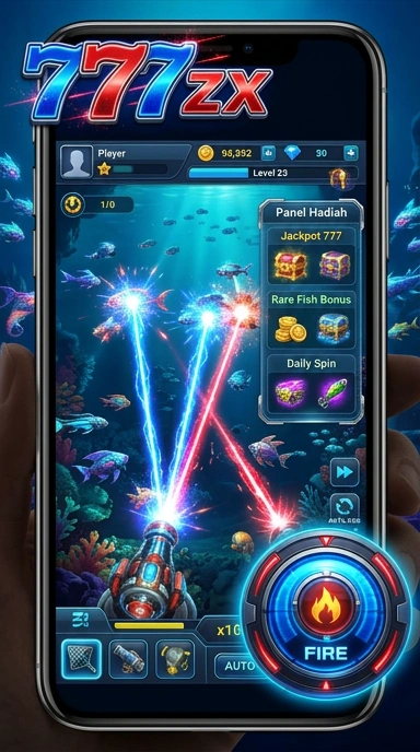 Galeri pratinjau visual 777zx build APK resmi terbaru
